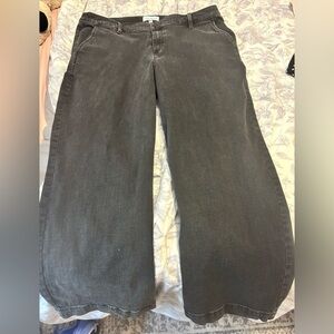 Lane Bryant Black Signature Fit High-Rise Trouser Jeans Flex Magic Waistband